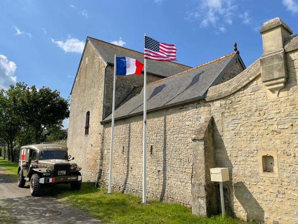 Le Clos Du Bas Courtil Guesthouse B&B Omaha Beach Osmanville Exteriér fotografie